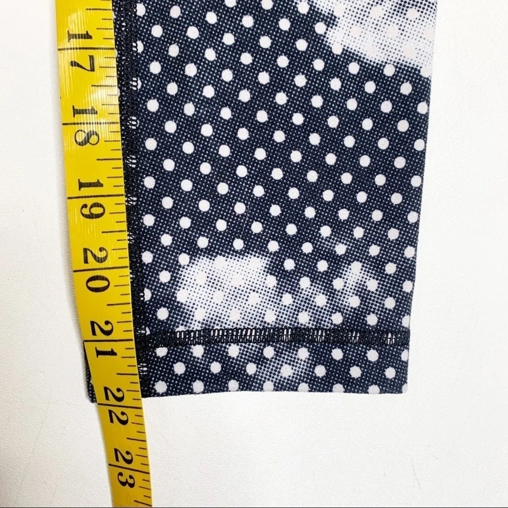 Lululemon Wunder Under Crop II Full On Luon Dottie Dream Rose Leggings Size 4